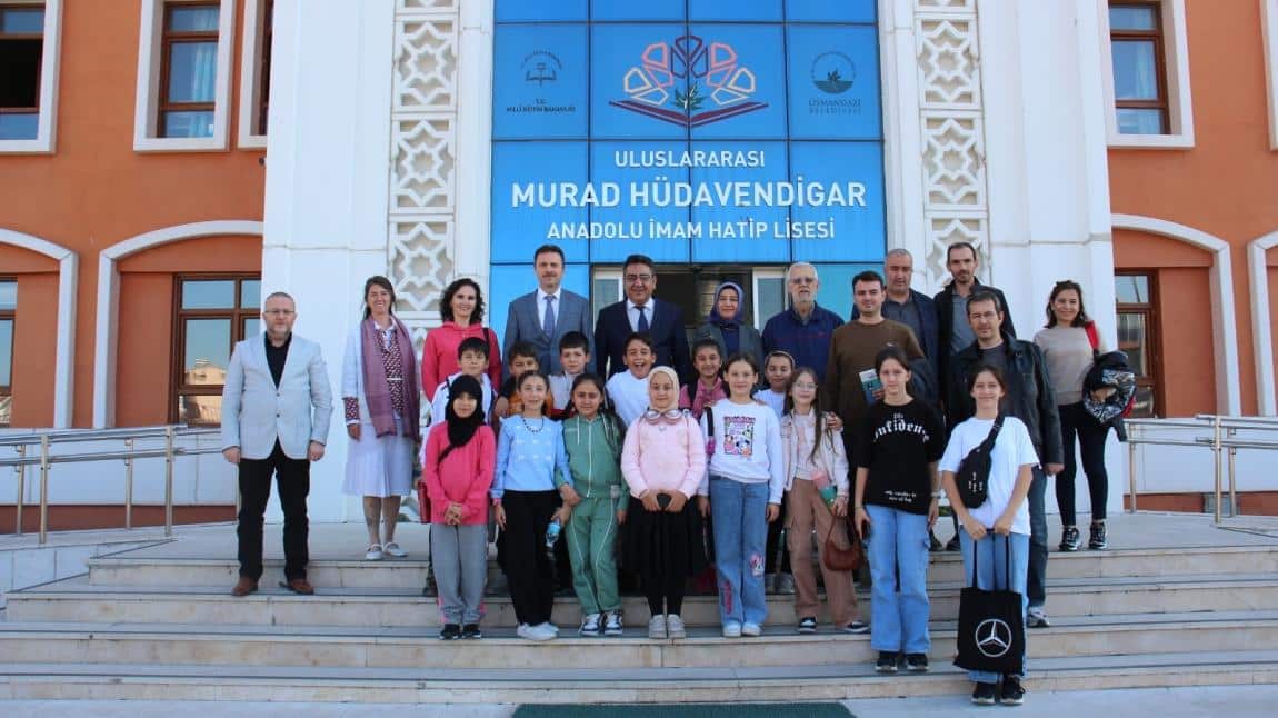 Kardeş Okulumuz Bursa Uluslararası Murat Hüdavendigar Anadolu İmam Hatip Lisesine Ziyaret Gezisi Düzenledik